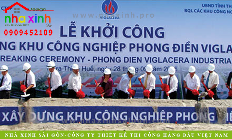 Khởi Công Xây Dựng KCN Viglacera