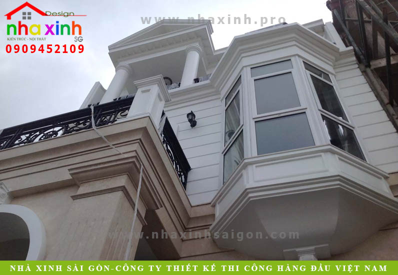 Thiết Kế Nhà Cổ Điển Có Tầng Hầm | NP-176