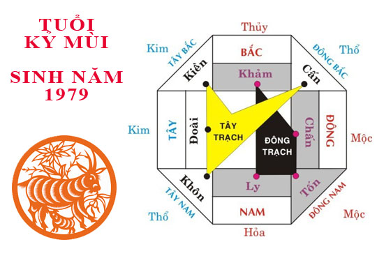 Nam Nữ Sinh Năm 1979 Kỷ Mùi Hợp Hướng Nào