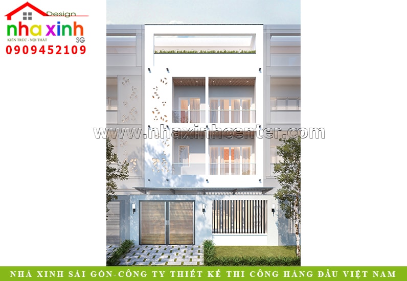 Những Mẫu Nhà Phố 3 Tầng Mặt Tiền 4m Chi Phí 800 Triệu Đồng