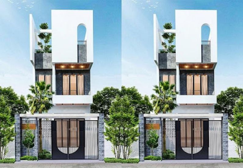 mẫu thiết kế nhà 3 tầng 5x15m hiện đại