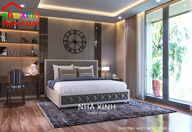 Thiết kế nội thất phòng ngủ cho ông bà