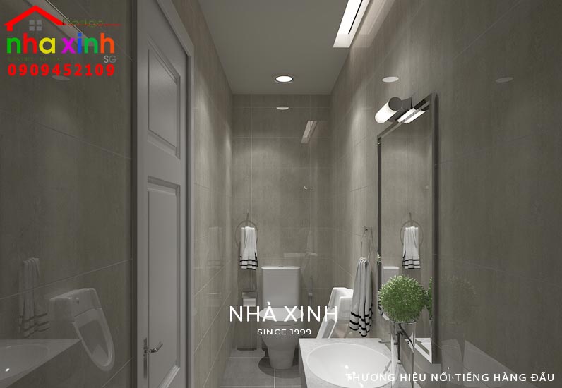 Thiết kế phòng tắm phong cách hiện đại