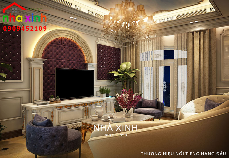 Mẫu nội thất phòng sinh hoạt chung đẹp