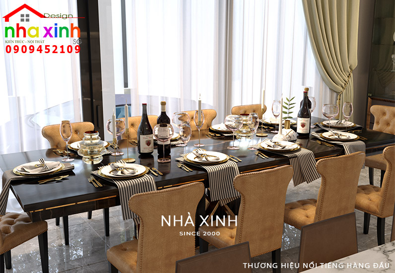 Thiết kế nhà bếp biệt thự đẹp