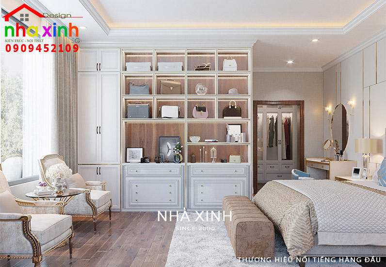 Kệ trưng bày túi xách sang trọng