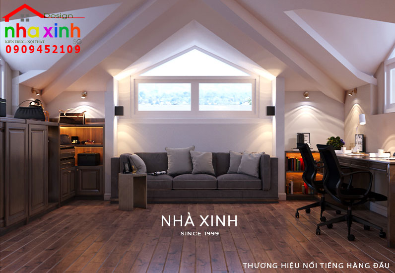 Phòng ngủ ưu tiên sử dụng chất liệu gỗ cao cấp