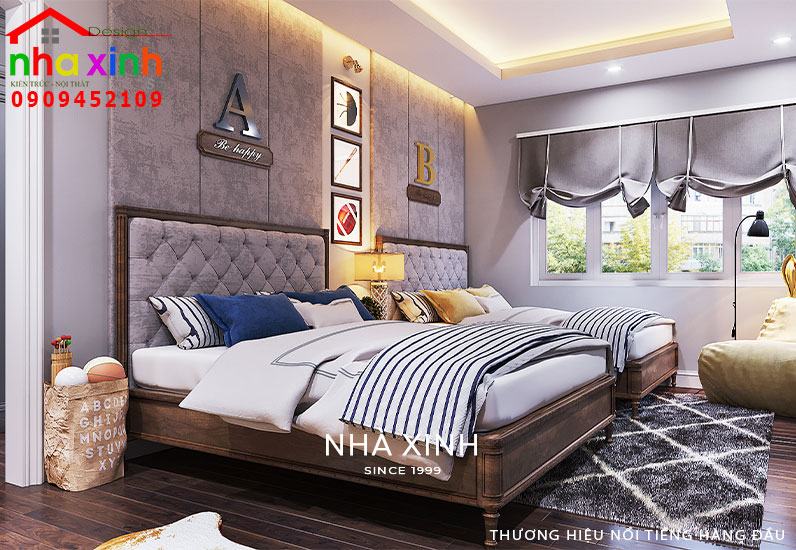 Phòng ngủ với view cửa sổ giúp lấy sáng tự nhiên hiệu quả