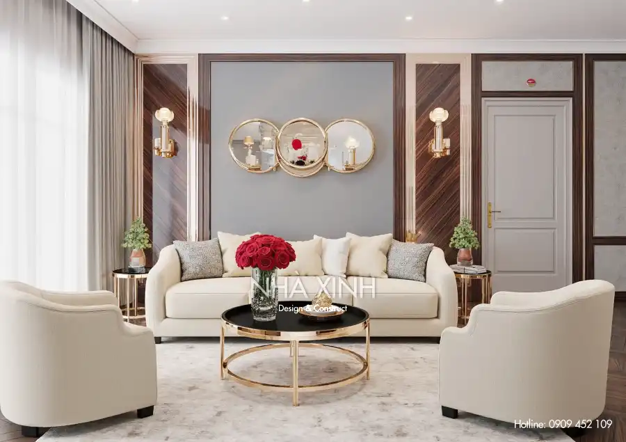 Toàn cảnh biệt thự BT-0228 với kiến trúc hiện đại do Nhà Xinh thực hiện