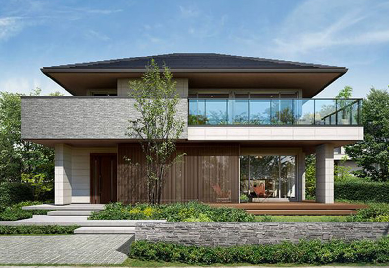 Mẫu biệt thự nhà vườn kiểu Nhật rộng thoáng