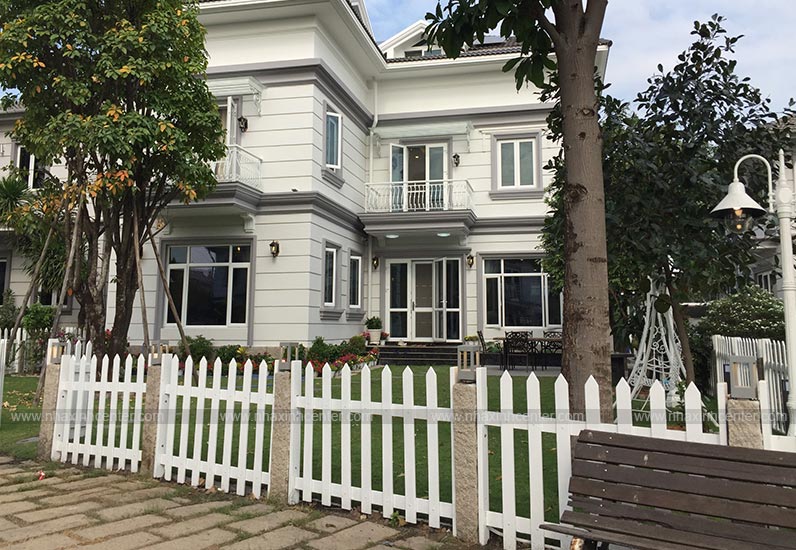 Phần hoàn thiện biệt thự tân cổ điển hình 2