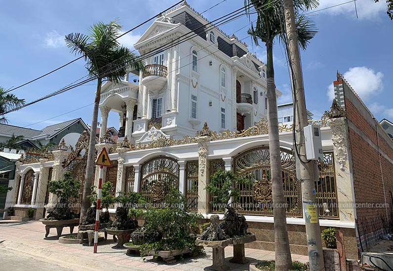 Phần hoàn thiện biệt thự cổ điển nhà ông Sơn | Hình 2