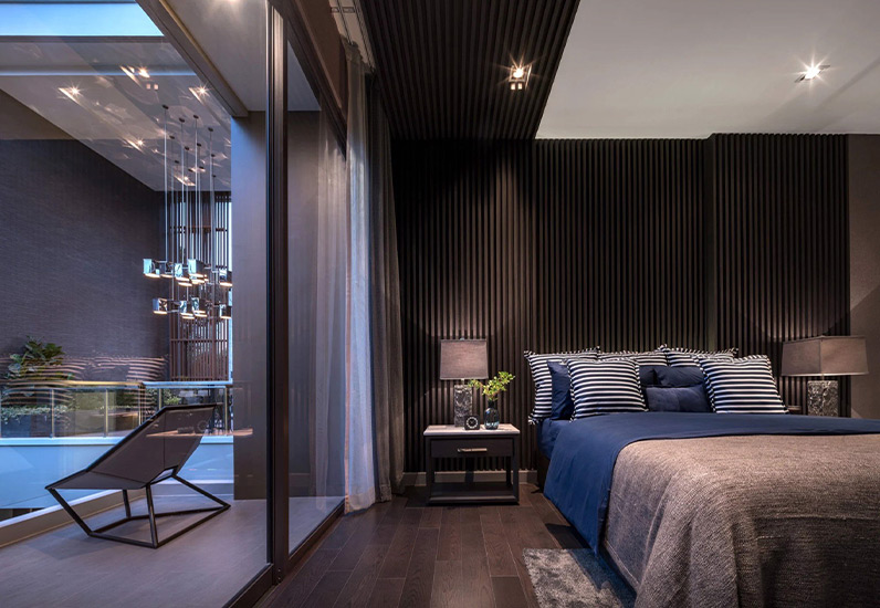 Phòng ngủ thiết kế tối giản sang trọng