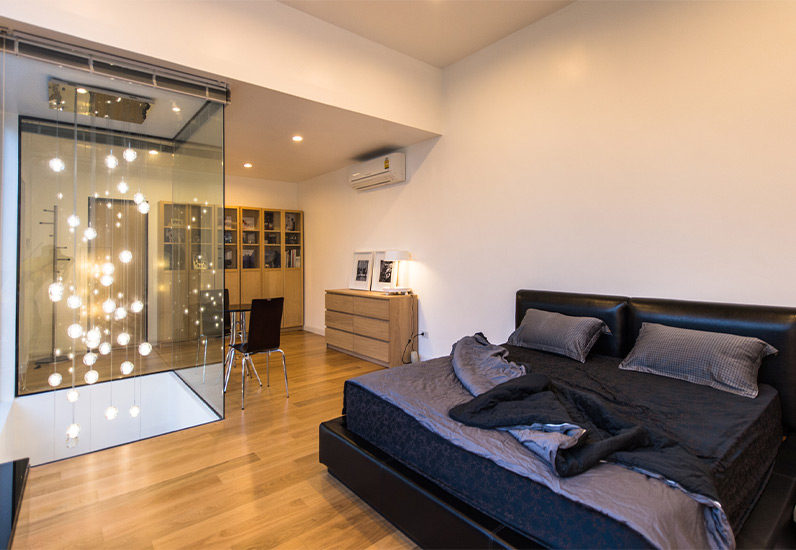 Mẫu phòng ngủ biệt thự sân vườn kiểu Thái sang trọng