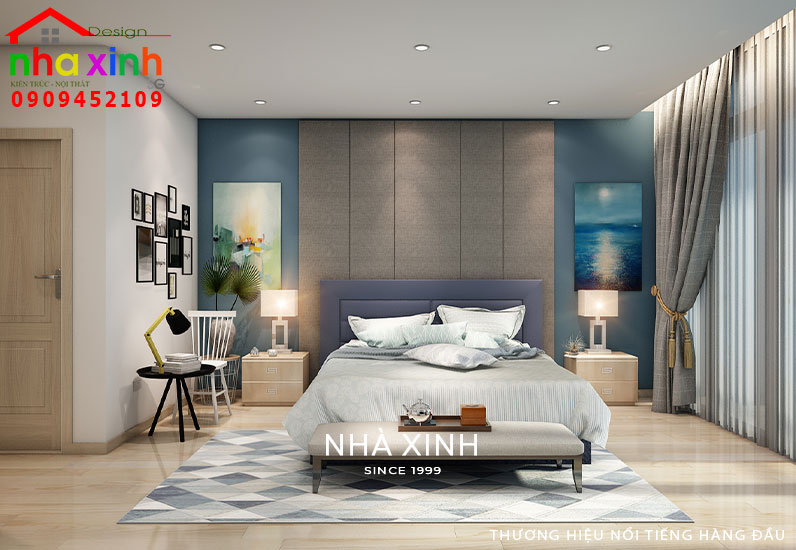 Thiết kế phòng ngủ con trai