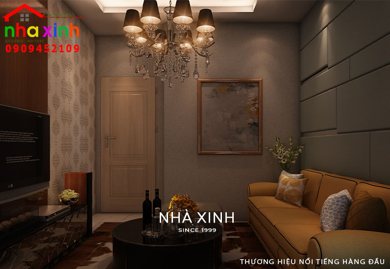 Thiết kế phòng karaoke nhà phố phong cách hiện đại 4 tầng