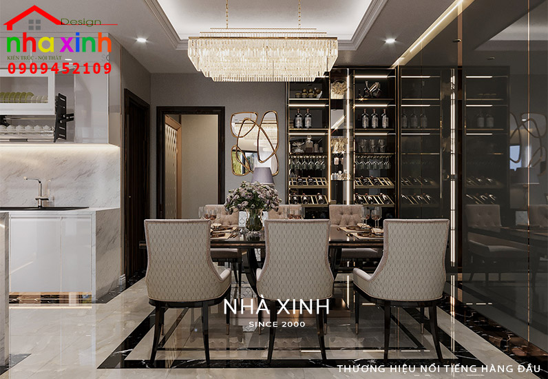 Bàn ăn tiện nghi 6 ghế