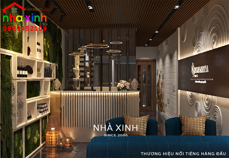 Thiết kế sang trọng phối hợp cùng chất liệu nội thất hiện đại