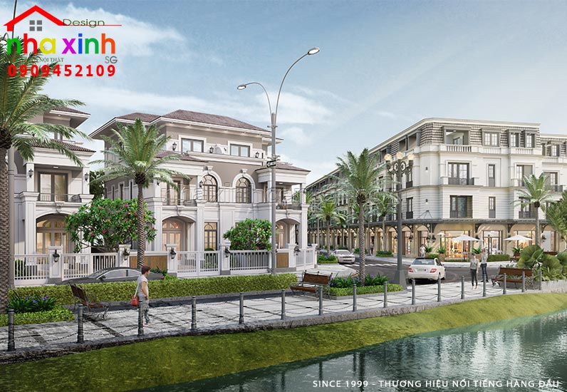 Thiết Kế Dự Án Nhà Phố Ven Sông | NP-166