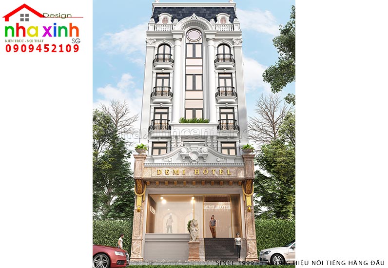 Thiết Kế Khách Sạn Demi | Bùi Thị Xuân Đà Lạt | NP-205