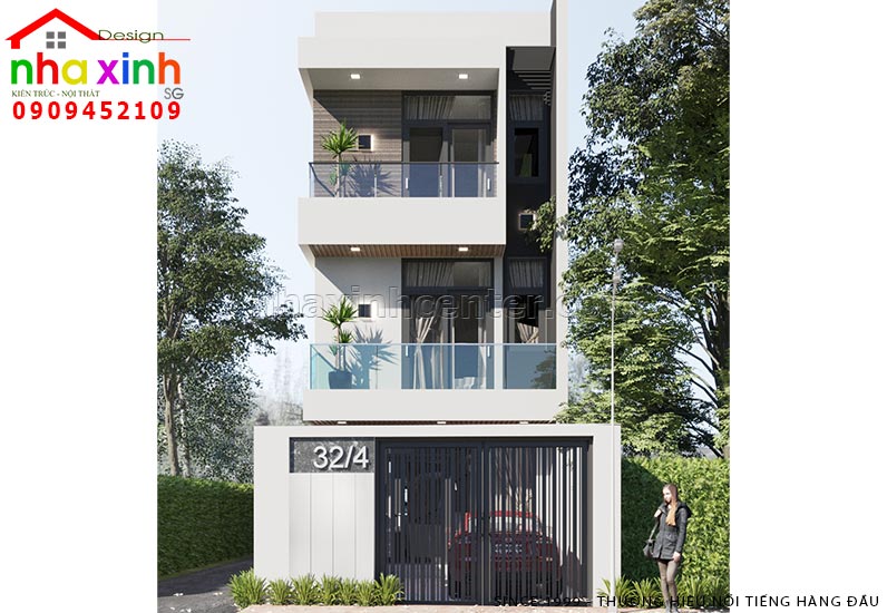 Nhà Phố 3 Tầng 6m | Anh Hoài Nam | Hóc Môn | NP-213