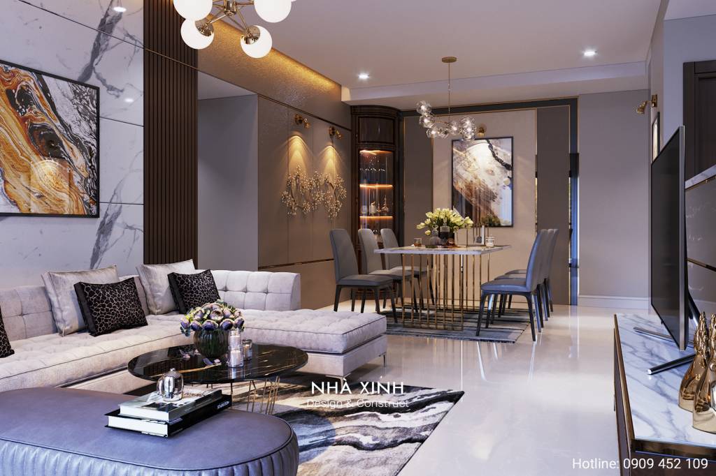 Thiết Kế Nội Thất Novaland | Chị Lý | Quận 4 | NT-187