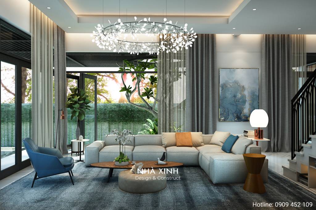 Nội Thất Nhà Vườn Kiểu Châu Âu Hiện Đại | Anh Nam | NT-159