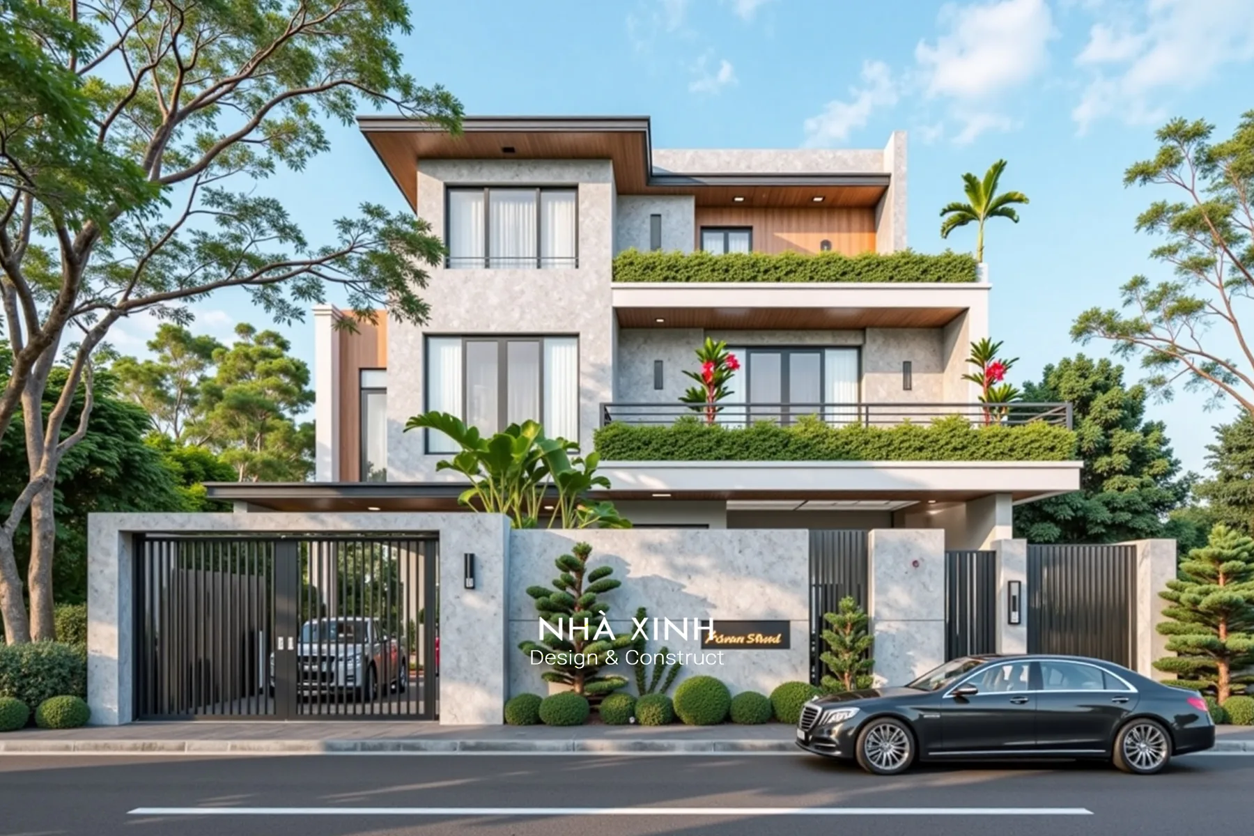 Biệt Thự Hiện Đại Nằm Giữa Thiên Nhiên Xanh Mướt | Anh Cường | Nhà Bè | BT-127