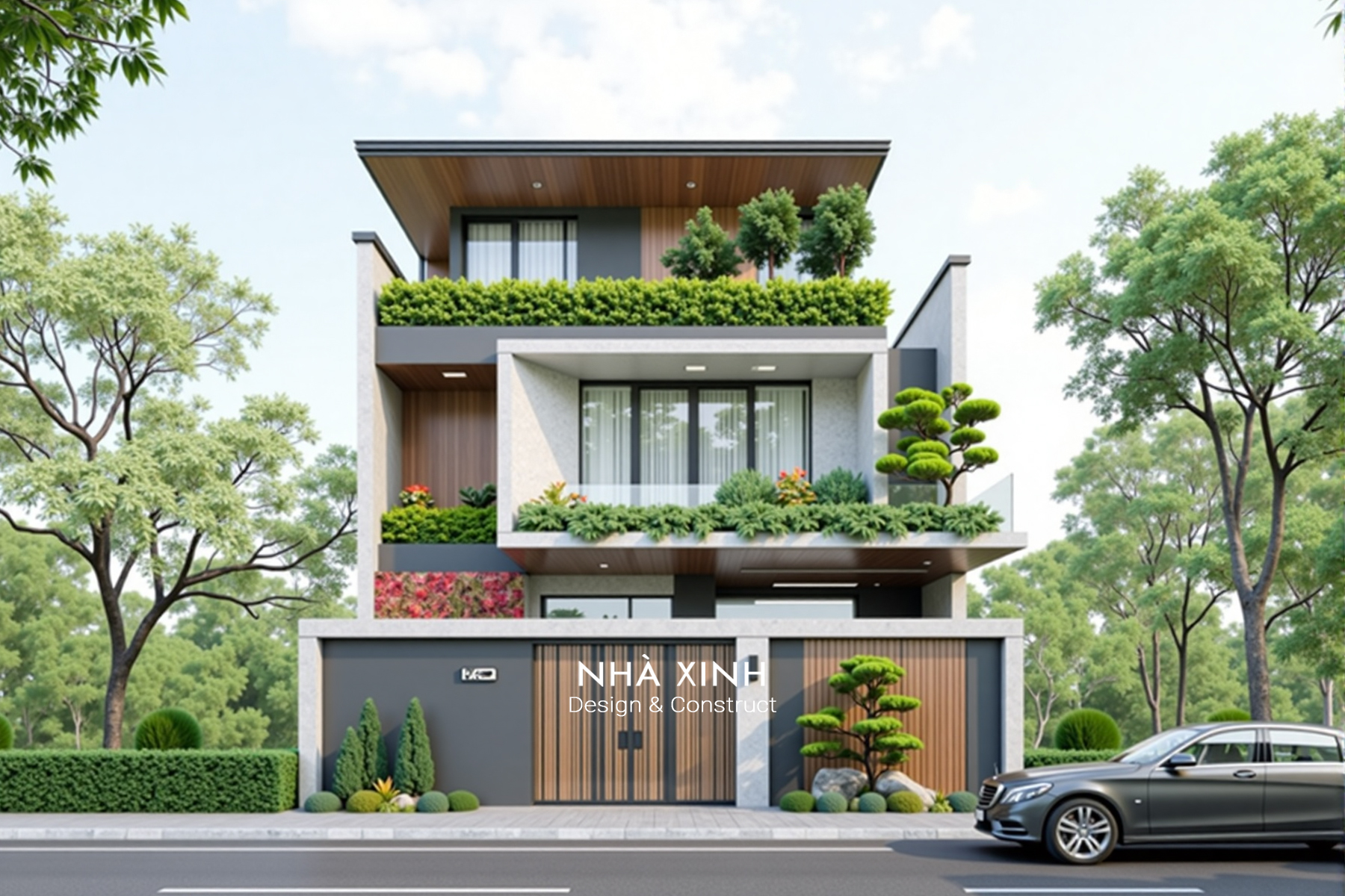 Biệt Thự Đẹp 3 Tầng Thảo Điền | BT-143